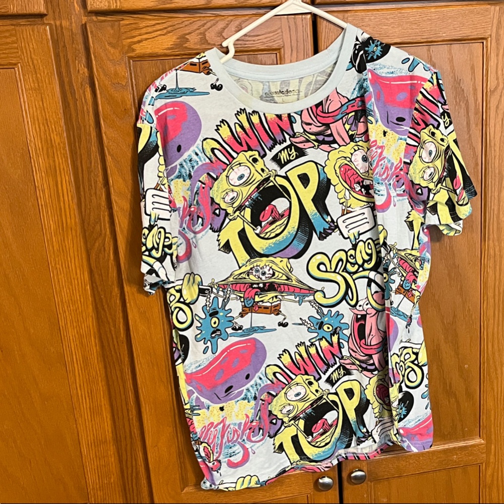 Nickelodeon Multicolor Graphic T-Shirt Spongebob